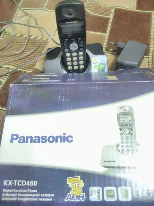 Телефон Panasonic. Новые батареи. Радиотелефоны Panasonic Philips Sony