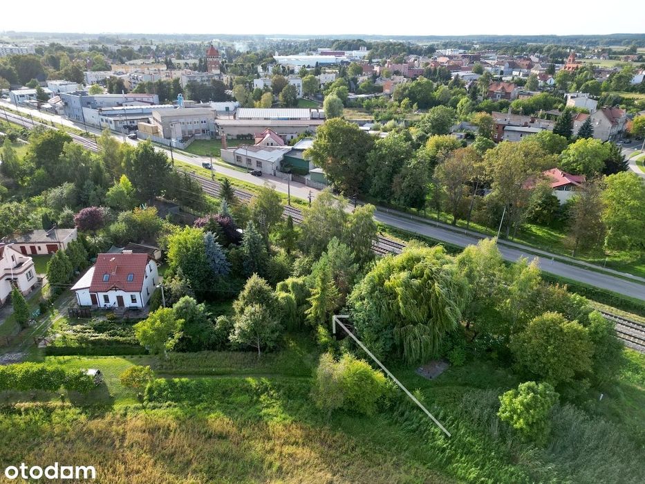 Uzbrojona działka budowlana z MPZP w Gniewkowie