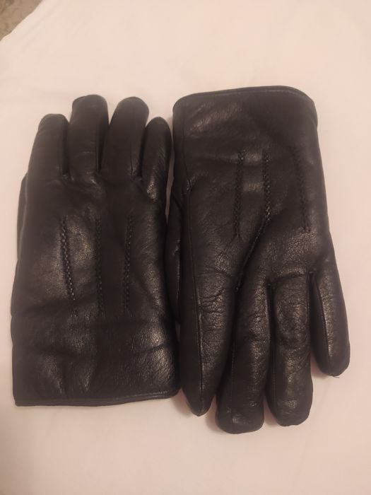 Мужские кожаные перчатки