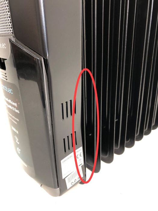Grzejnik akumulacyjny Cecotec 2500 W biały