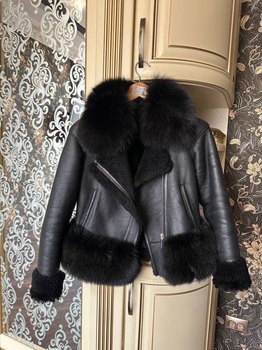 Натуральная дубленка, куртка, шуба автоледи FENDI