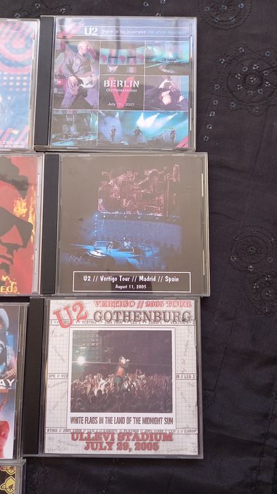 U2 concertos - várias tours