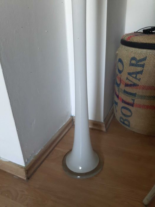 bardzo duży wazon ze szkła