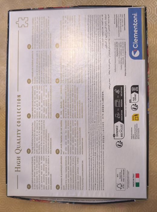 Puzzle 1000 peças + poster incluído ANIME Clementoni