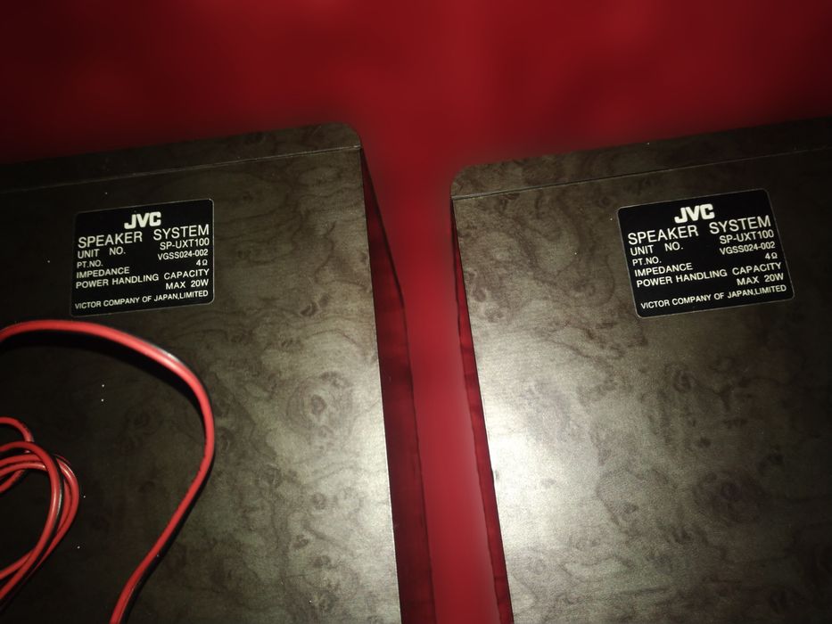 Акустична система з 90х JVC SP-UXT100 20w 4Ω колонки бумбокс rv b550