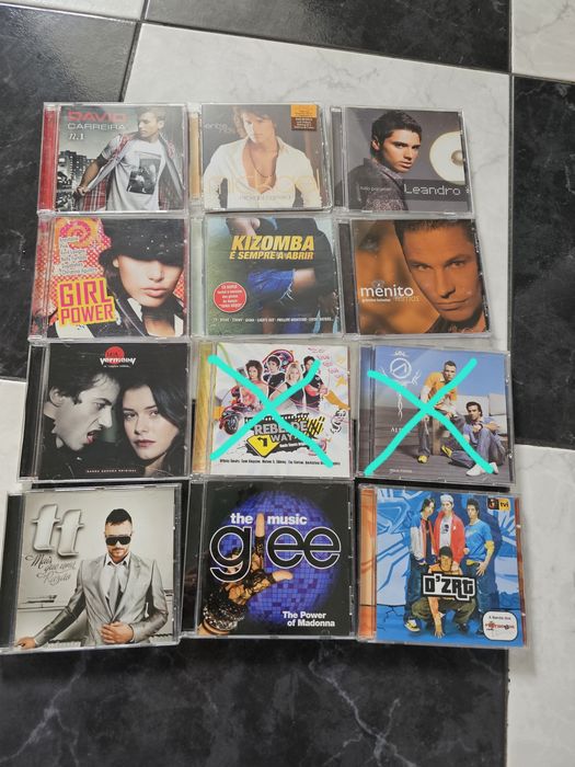 Cds de música várias