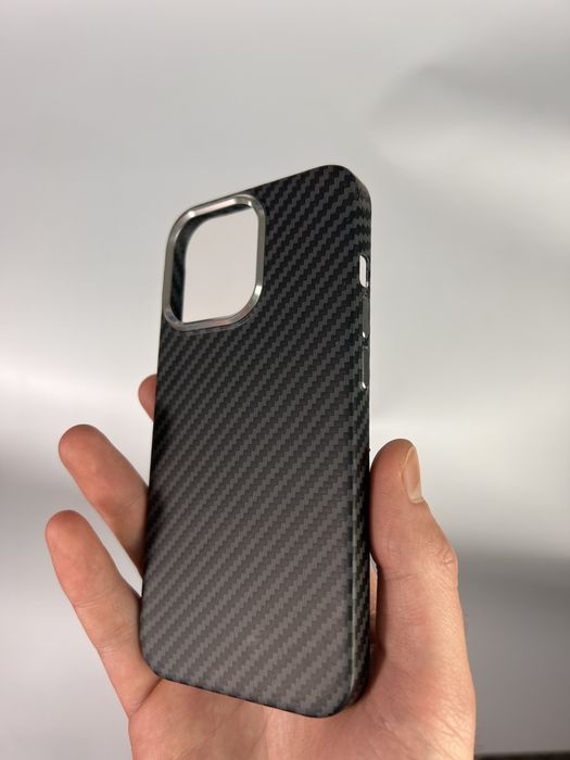 Карбоновый Чехол на айфон 13, 15 про 13, 15про макс Mag Safe