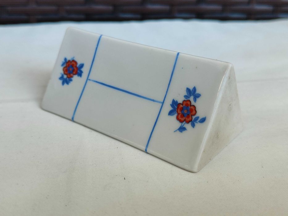 Paliteiro Triangular | Arte Deco | Fábrica Vista Alegre | 1922