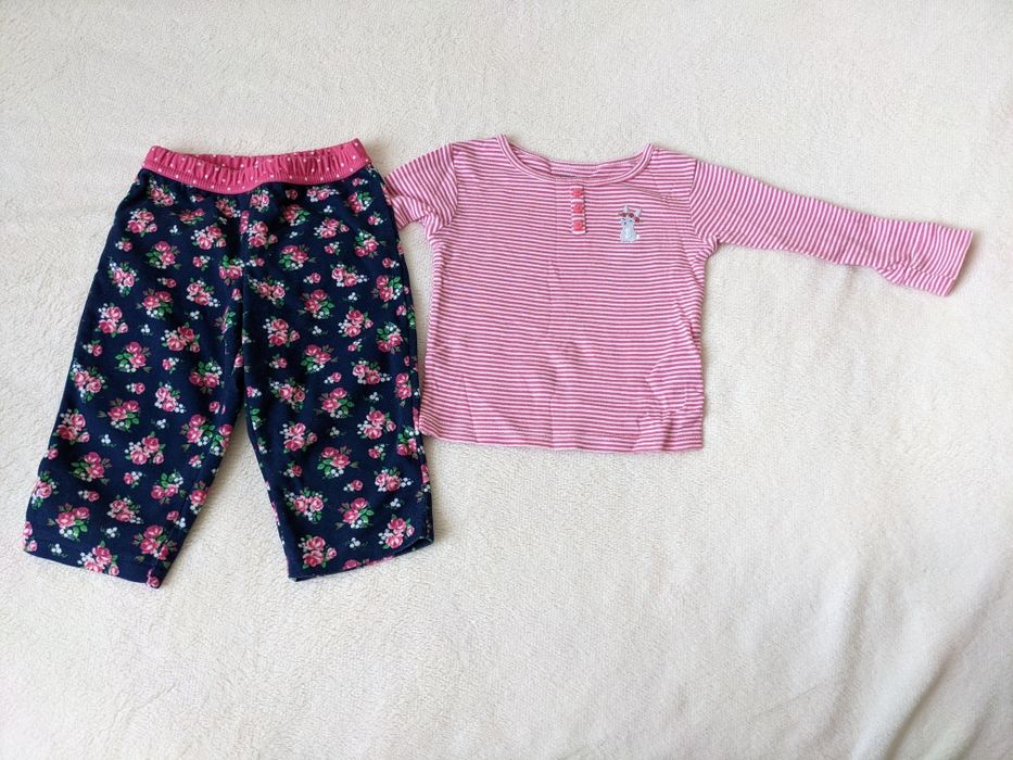 Пижама реглан штаны Carter's 12-18 мес, 80 см піжама carters Carter's