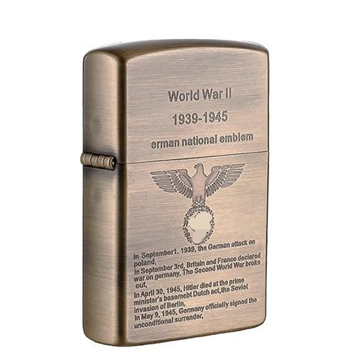 Зажигалка бензиновая 3 рейх, запальничка німецька Люфтваффе, зажигалка