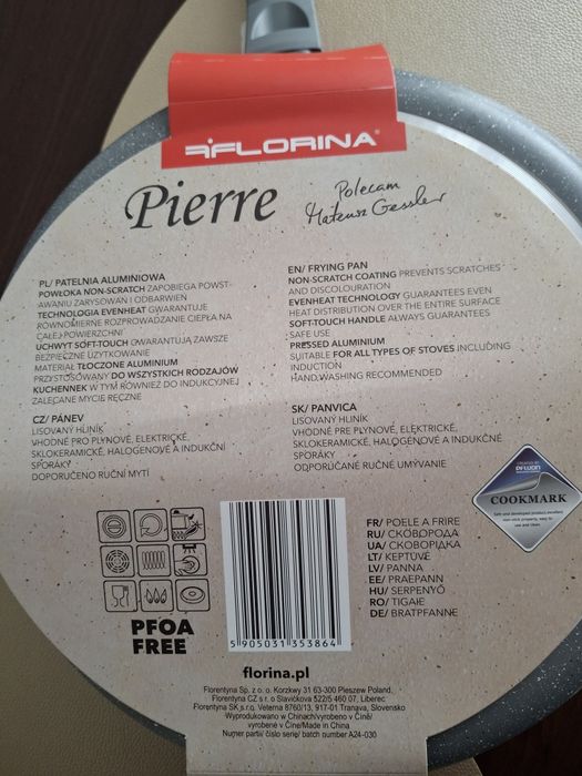 patelnia wysoka 28 cm