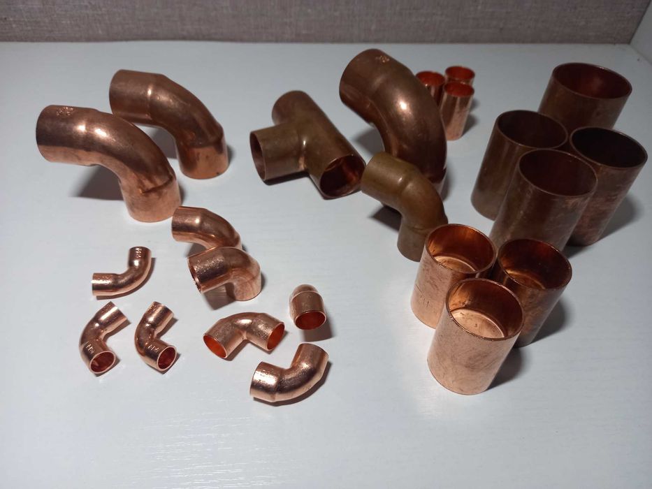 Фітинги мідні(відводи, муфти)