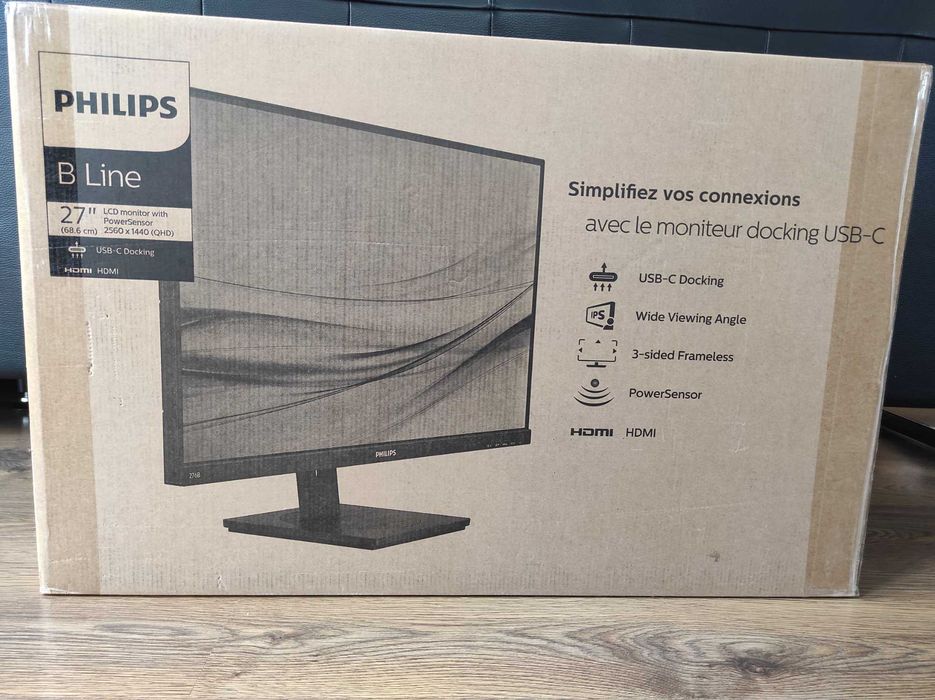 Monitor PHILIPS 276B1 - 27" USB-C, NOWY