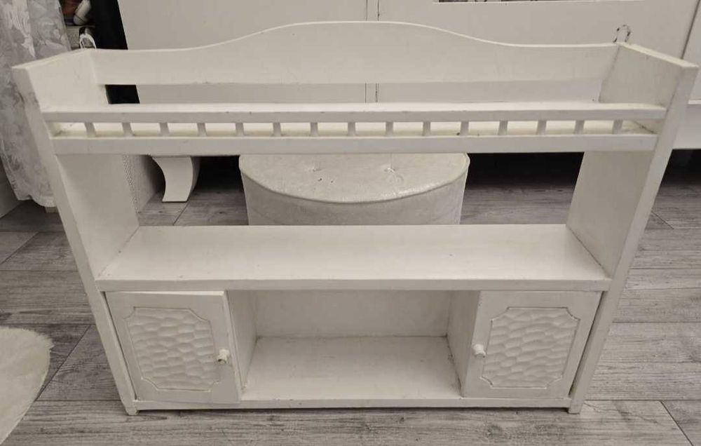 Szafka shabby chic biała prowansalska kuchenna łazienkowa retro