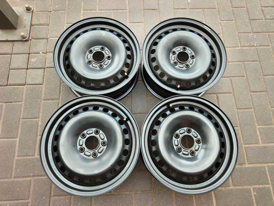 5x108 Felgi Stalowe R16 FORD MONDEO Mk4 Mk5 FOCUS Mk3 C-Max S-Max Galaxy VOLVO ET50 6.5j jak NOWE 4szt