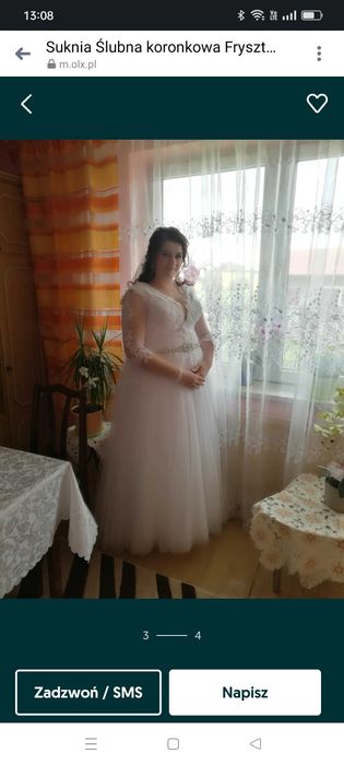 Suknia ślubna koronkowa