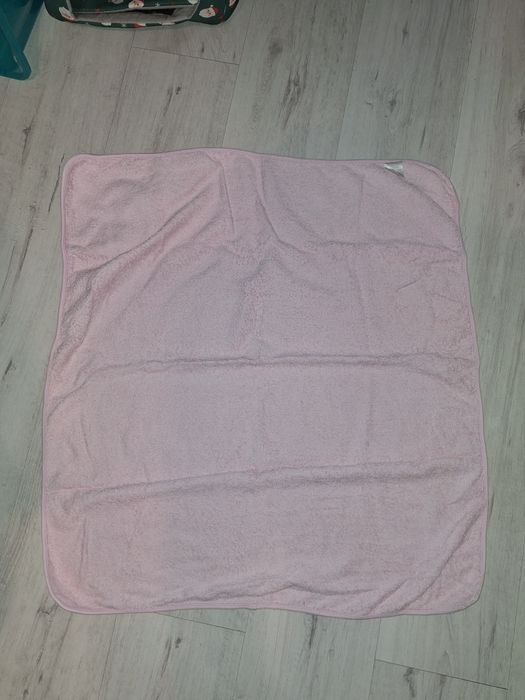 Ręcznik kąpielowy żabka dla dzidziusia 70x70cm z kapturkiem na basen