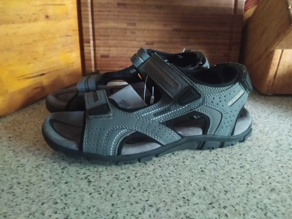 Sandały męskie skórzane Geox nr.42 (28)cm