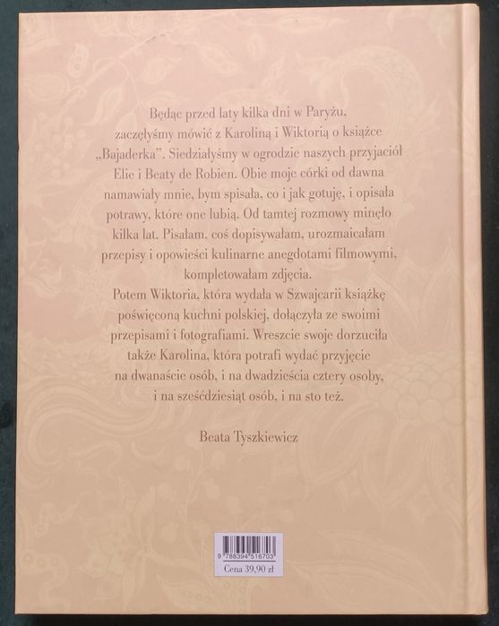 Beata Tyszkiewicz Bajaderka autograf dedykacja stan bdb