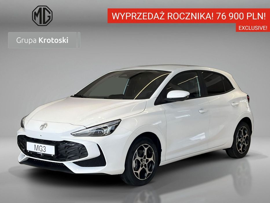 MG MG3 HEV+ AT Exclusive 195 KM! Wyprzedaż Rocznika! 76 900 PLN!