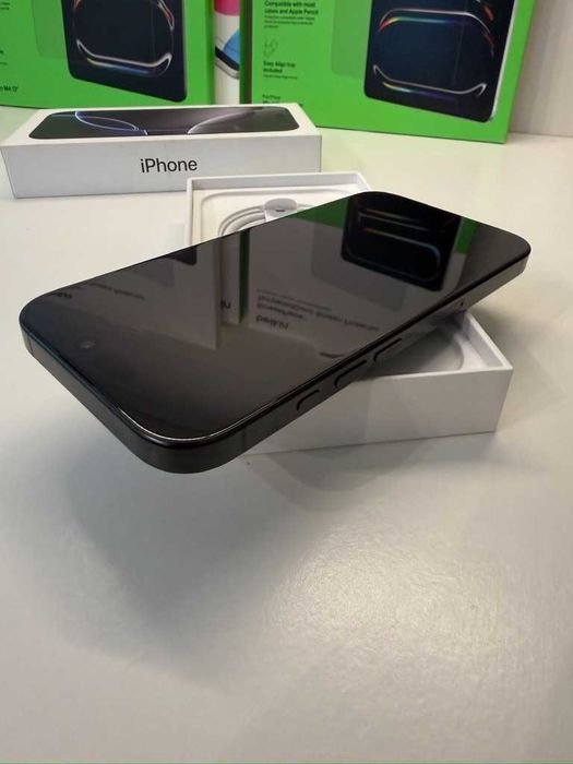 Apple iPhone 16 Pro・128GB・Titânio preto (Fatura e Garantia)