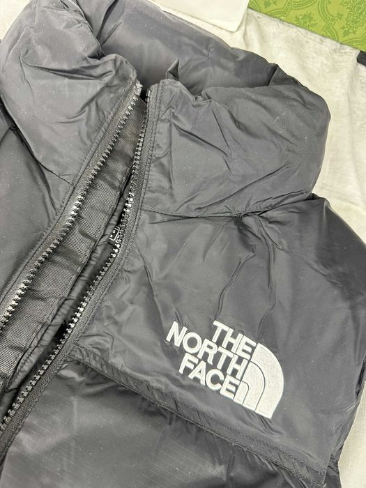 Puchowa kamizelka męska The North Face Nuptse 700 czarna bezrekawnik