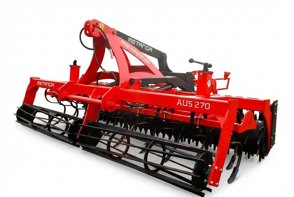 Agregat siewny 3m 2.7 2.5 METANGA EURO MASZ Agregat uprawowo siewny