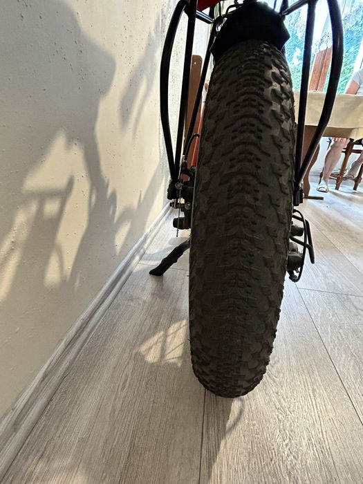 Rower elektryczny skladany Mini Max argento