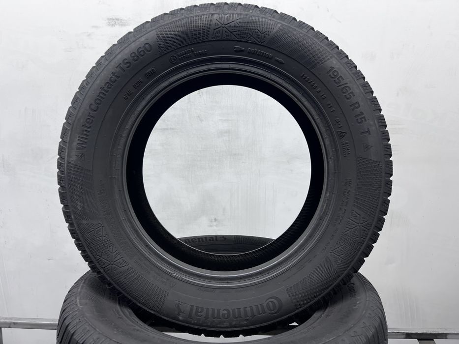 4шт зима 195/65/R15 6,5мм Continental WinterContact TS 860 x2x4