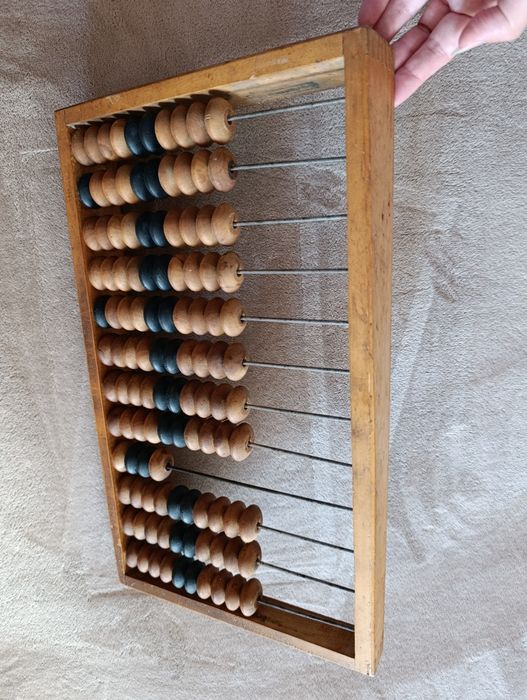 Счеты деревянные времён СССР 45*27 см