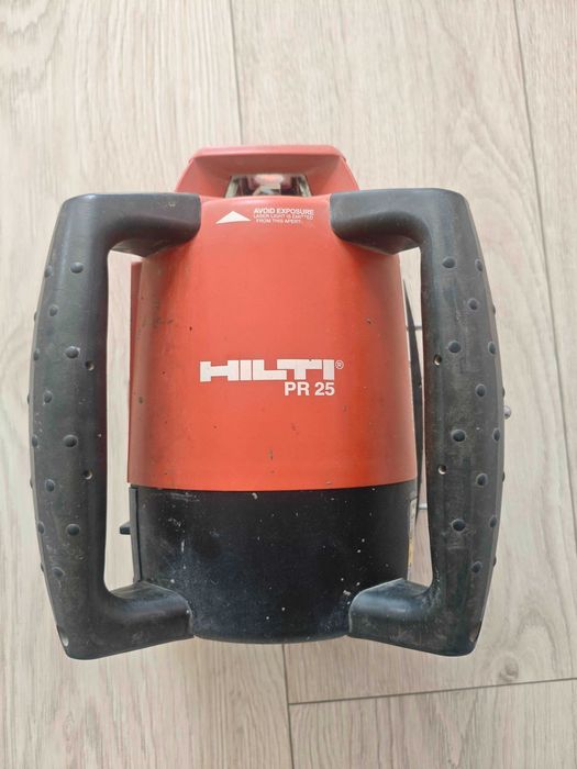 zestaw: niwelator obrotowy HILTI PR 25 + PRA 25 + PMA 31 laser pulse power spadki