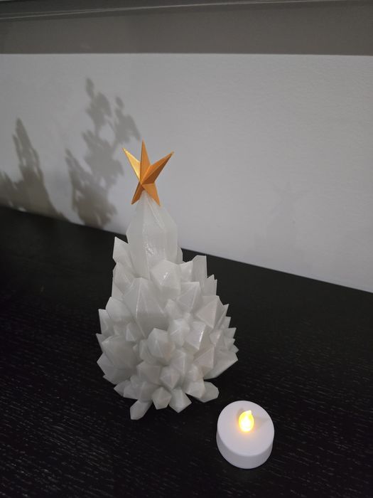 Árvore De Natal Cristal com LED