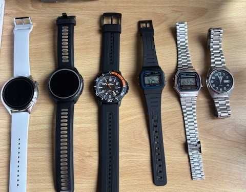 Lote 5 Relógios:Xiaomi S4 (novo) Seiko 5, e mais