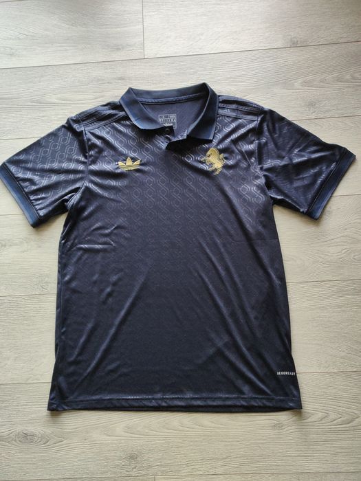 camisola futebol Juventus terceiro kit 2024-25 zebra edição especial