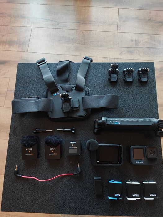 GoPro9 Black edition+ pełno Akcesoriów