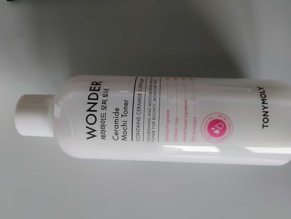 TonyMoly Wonder Ceramide Mochi Toner 500 ml NOWY