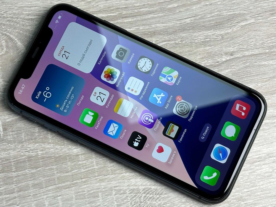 Apple iPhone 11 - 128GB - Black Neverlock 91% АКУМУЛЯТОР #29