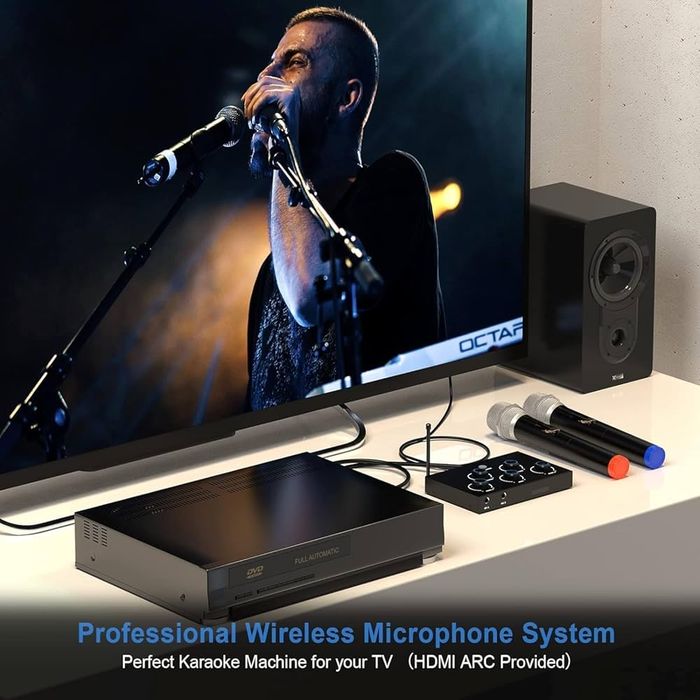 DIGITNOW! Бездротовий Bluetooth-караоке-мікрофон,