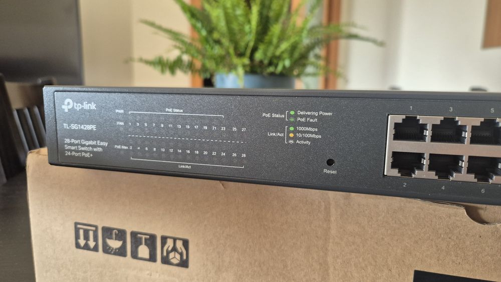 Switch TP-Link 24 Portas PoE+