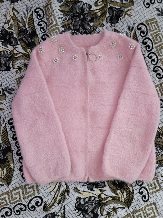 Кофтинка альпака на дівчинку 128-134р