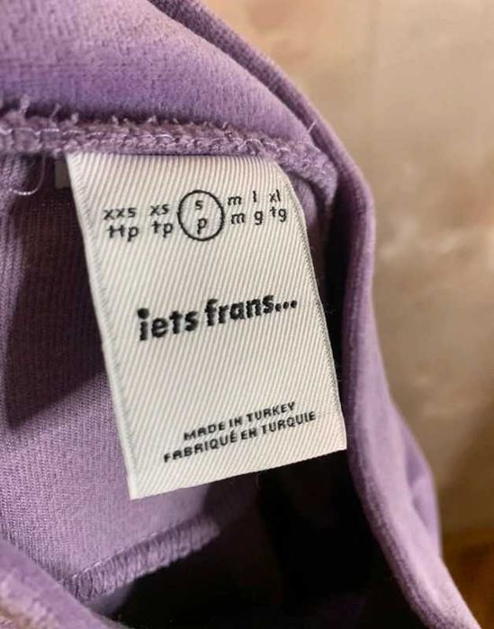 Iets france bluza welurowa r. S