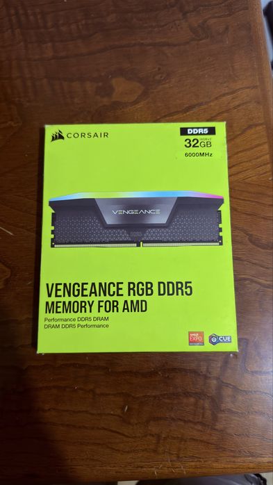 Corsair Vengeance RGB DDR5 32GB 6000MHz CL36 AMD EXPO