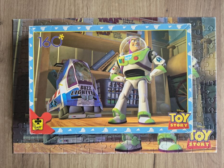 Puzzle Trefl 160, Disney, Toy Story, lata 90-te, kompletne