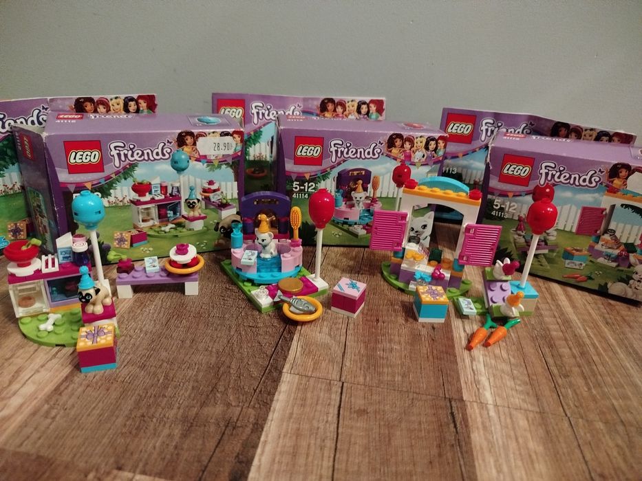 LEGO friends:imprezowe ciasta,imprezowa stylizacja,sklep z prezentami