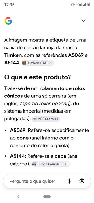Rolamentos de rolos cónico TIMKEN