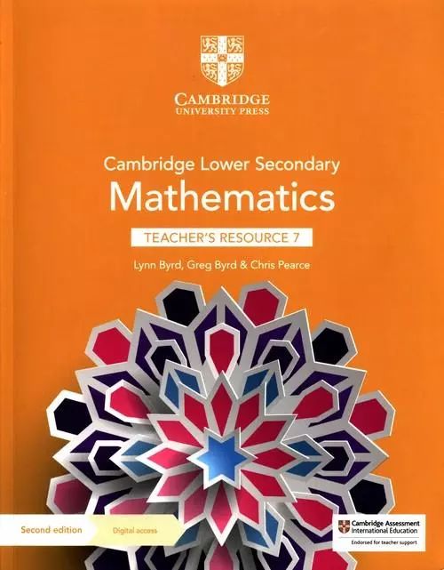Cambridge Lower Secondary Mathematics Teacher's Resource 7 With Digital Access. Nowy Produkt