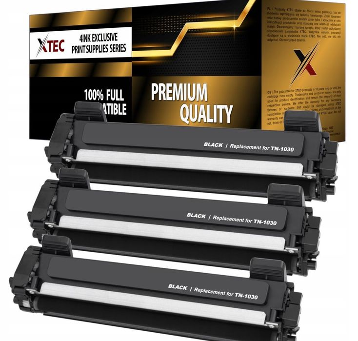 TONER TN-1030 XXL DO BROTHER DCP-1510E 1512E 1610W HL-1110E 1112E 1210WE