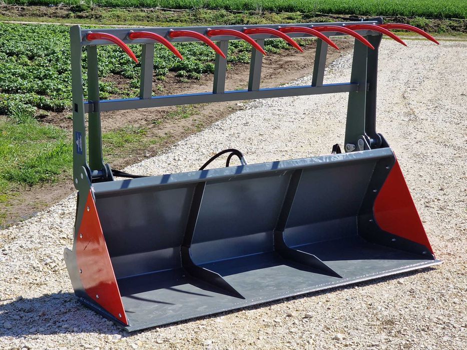 Łyżko krokodyl MOCNY 2m mocowania Euro MANITOU Faucheux SMS