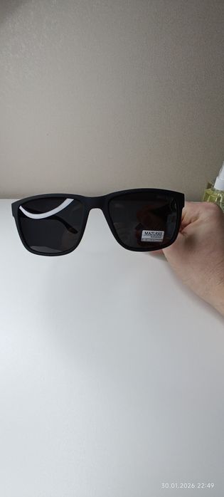 Сонцезахисні окуляри Matlrxs Polarized  Black