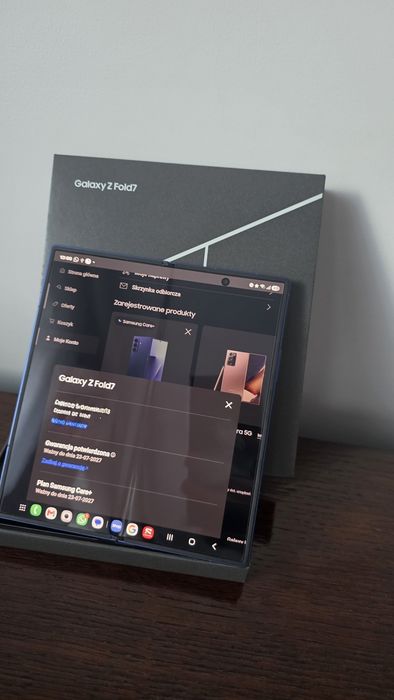 Galaxy Fold 7 1tb Faktura23% Vat